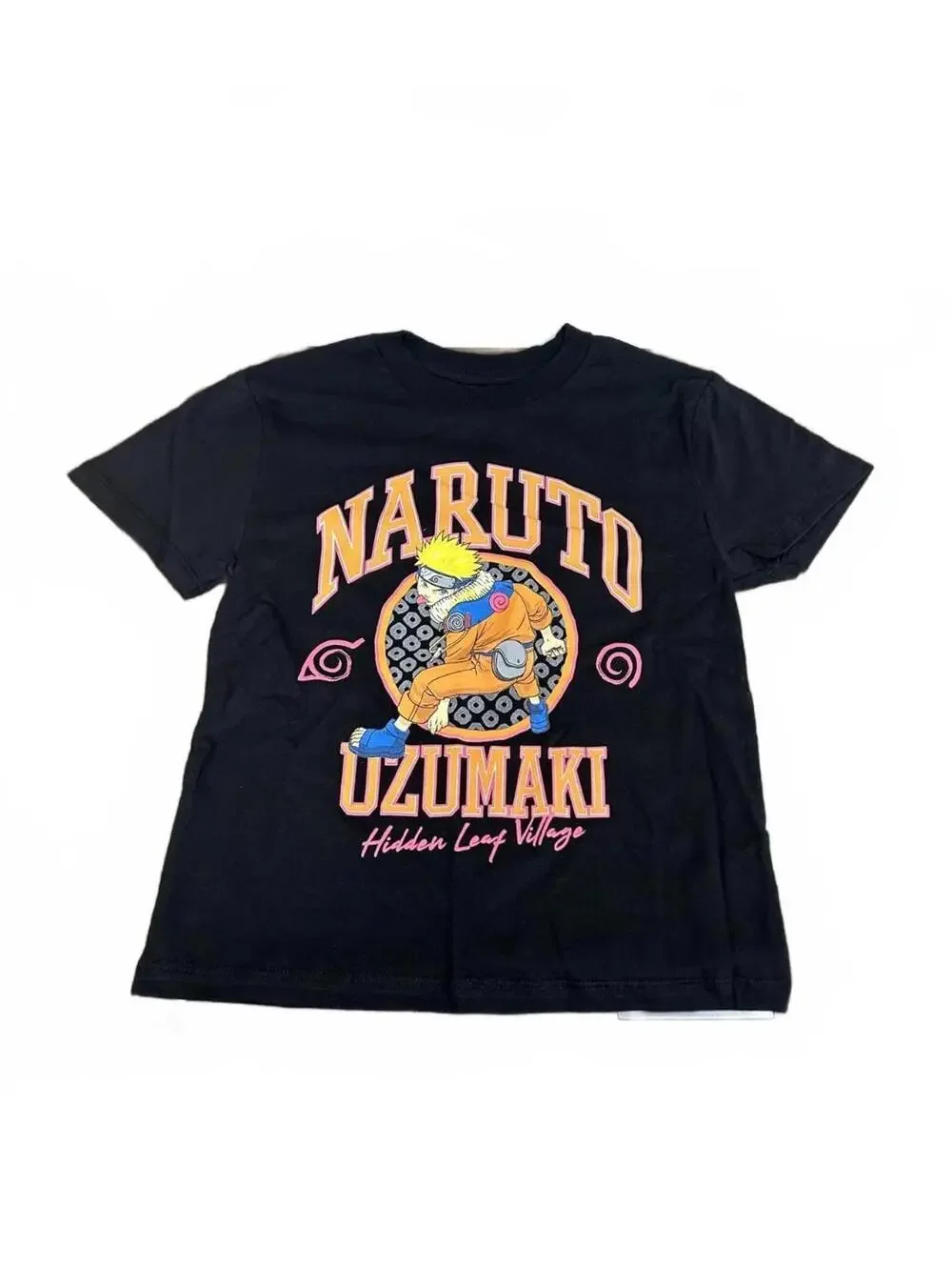Naruto Uzumaki Crew Neck Short Sleeve 4pk Boy's Tees Size S (6/7)